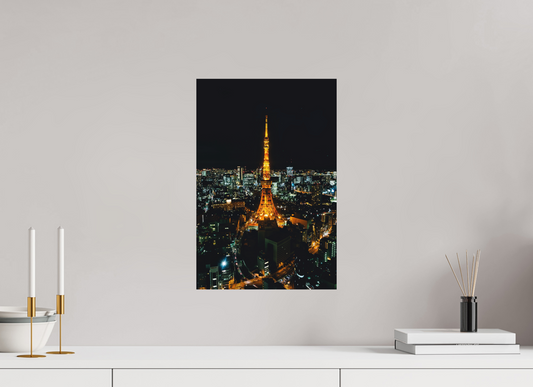 Tokyo from above, at night